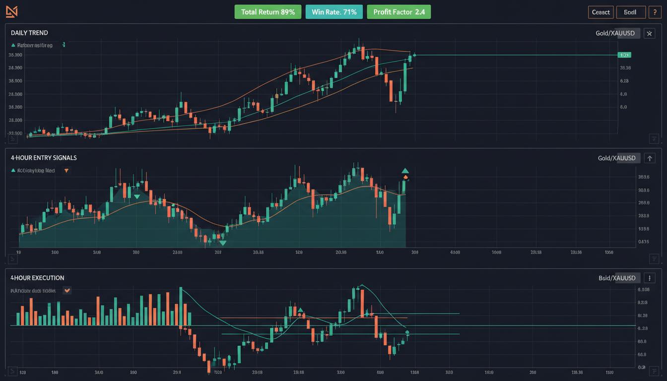Binance futures trading interface with chart and order book